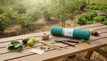 Filet pour arbres fruitiers : maille, pose et prix au m²